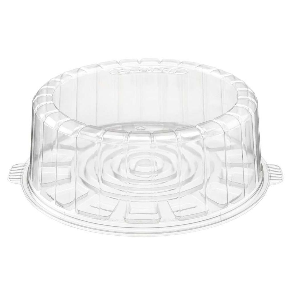 Clear PET Cake Container for 9 inch Single Layer Cake