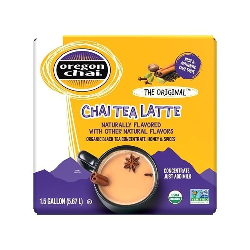 Oregon Chai The Original Chai Tea Latte Concentrate, 1.5 Gallon