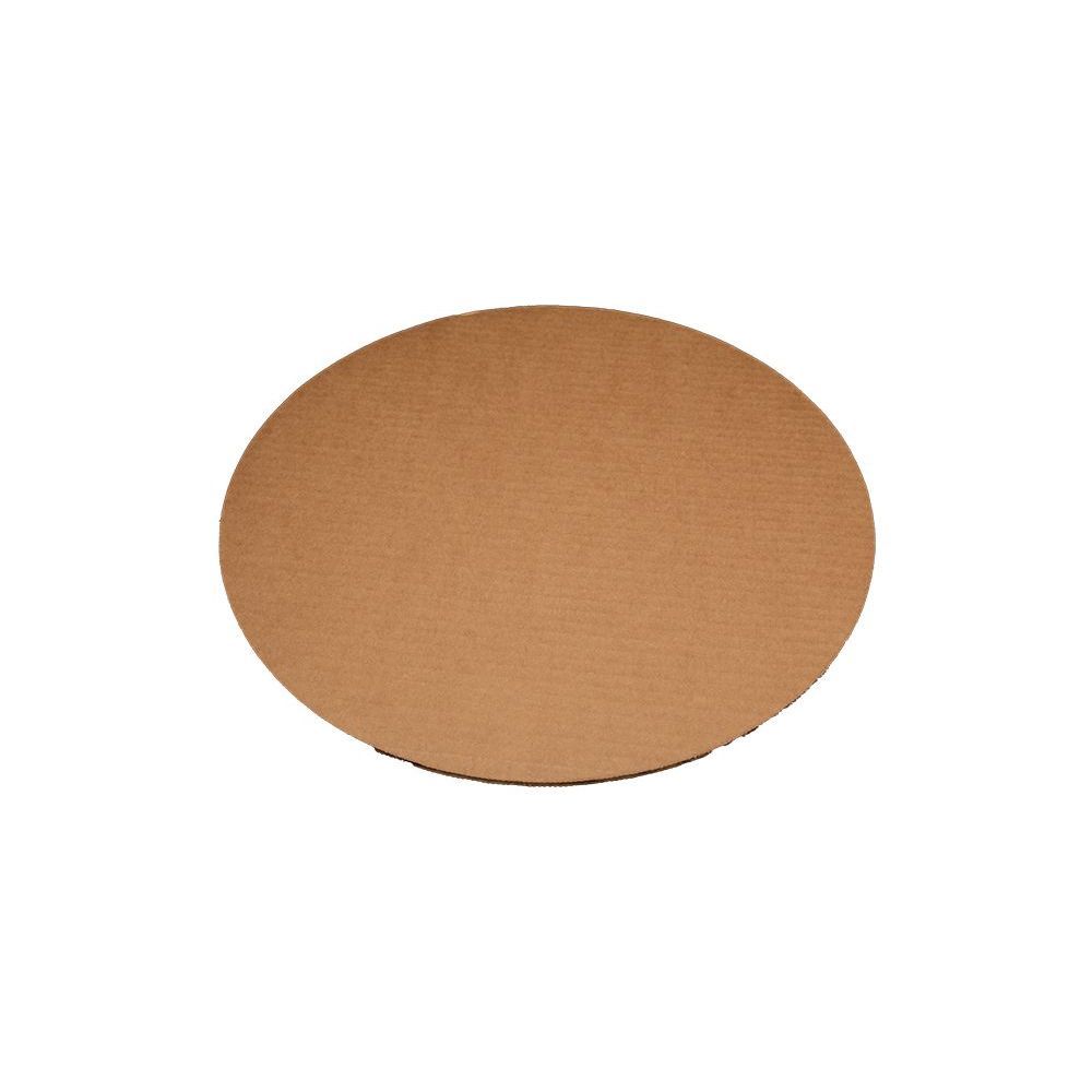 Southern Champion Tray Kraft Paper Corrugated Pizza Circle, 16 Inch -- 100 Per Case
