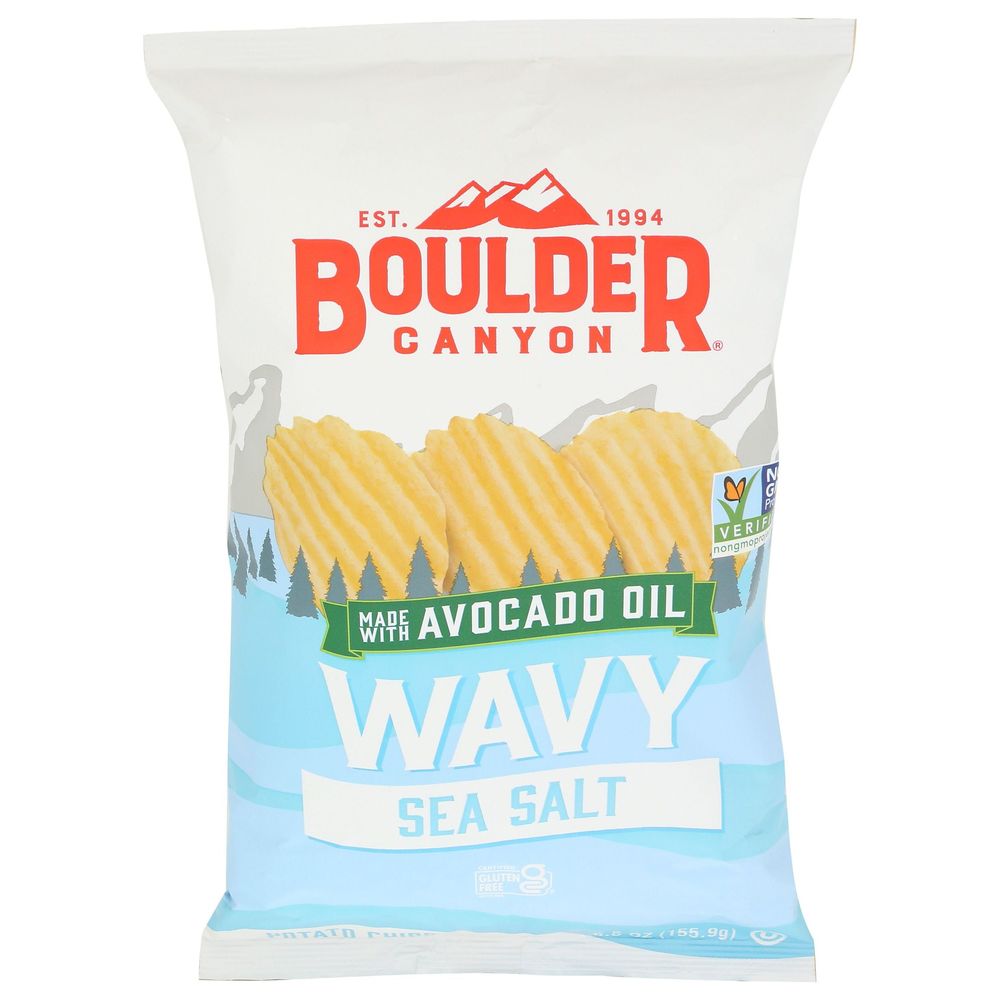 Avocado Oil Wavy Sea Salt Chips