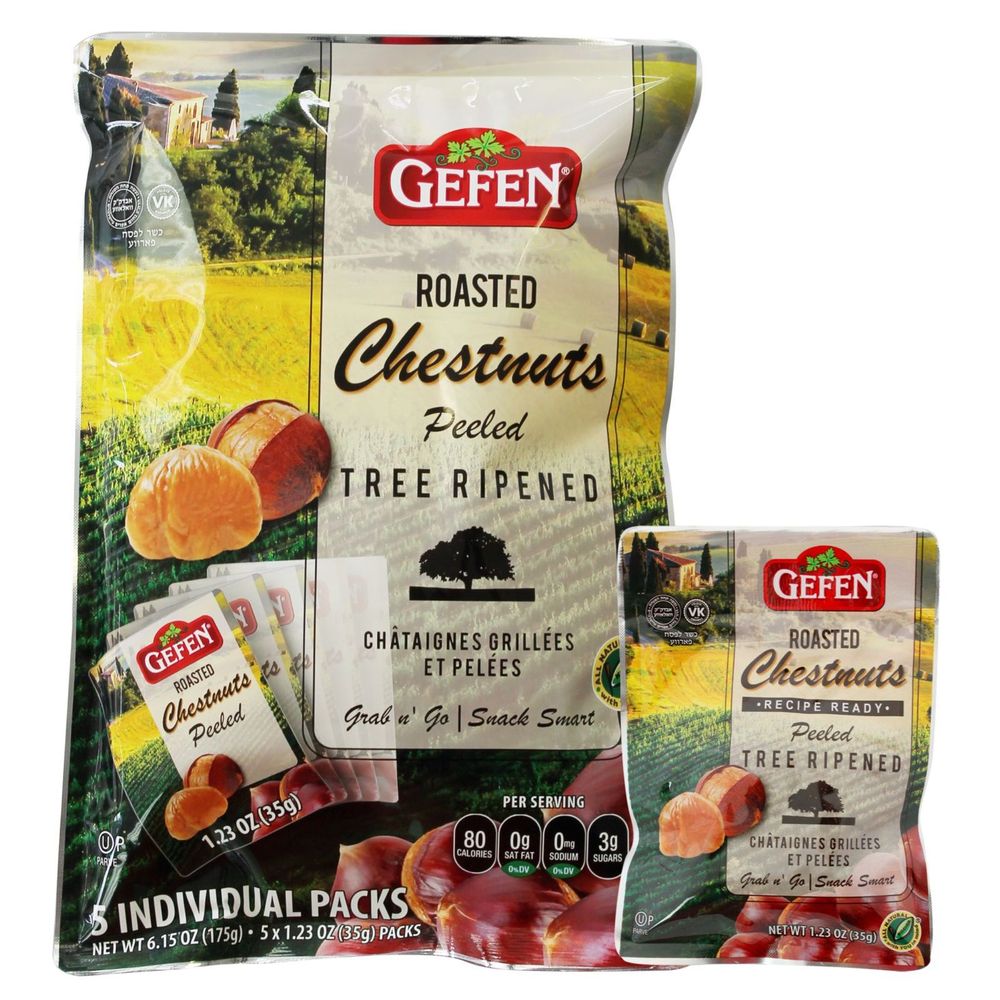 Grab N Go Whole Roasted Peeled Chestnuts