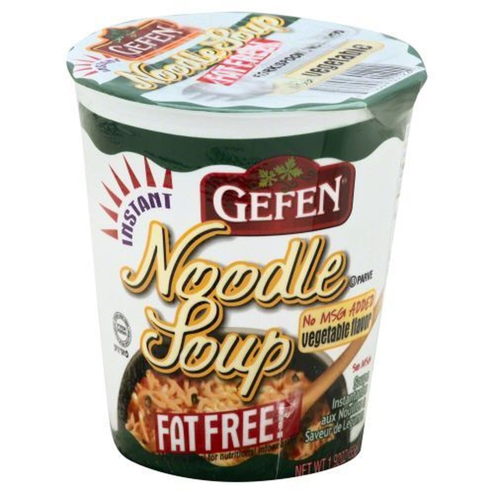 Gefen Fat Free No Msg Instant Vegetable Noodle Soup, 1.92 Ounce -- 12 Per Case