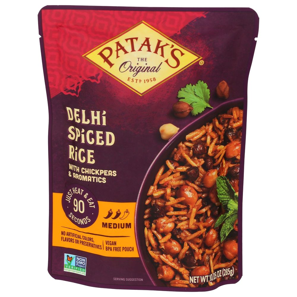 Delhi Spiced Rice with Chickpeas