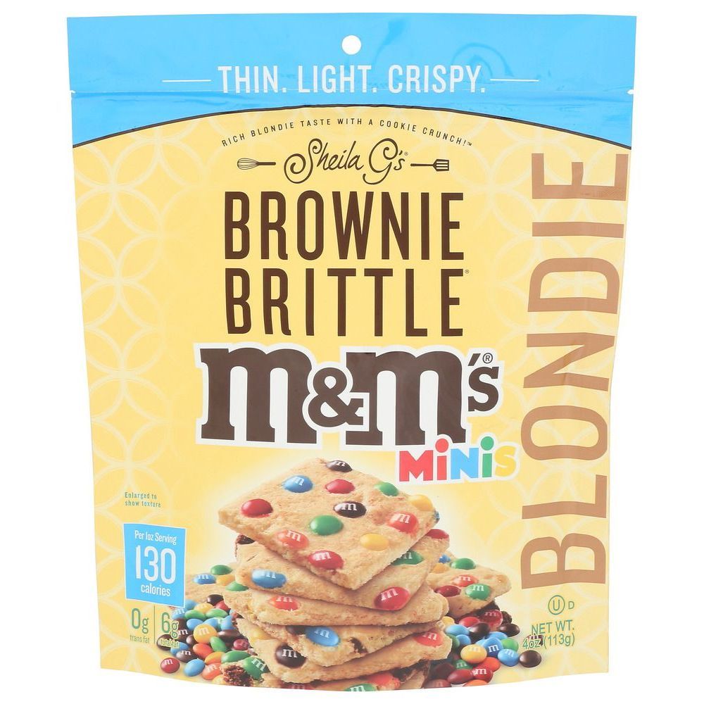 Brownie Brittle M&m's Minis Blondie, 4 Ounce -- 6 Per Case