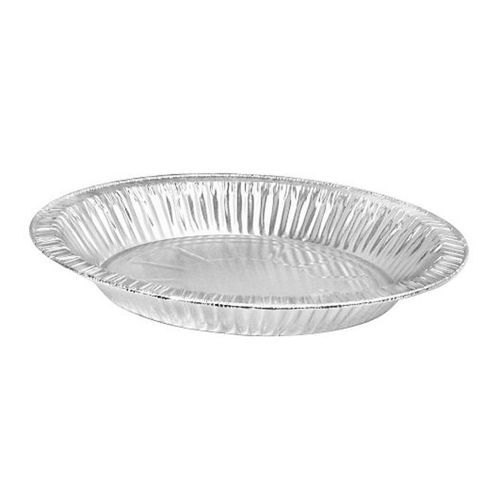D&w Fine Pack Heavy Aluminum Silver 9 Inch Deep Pie Pan, 500 Count