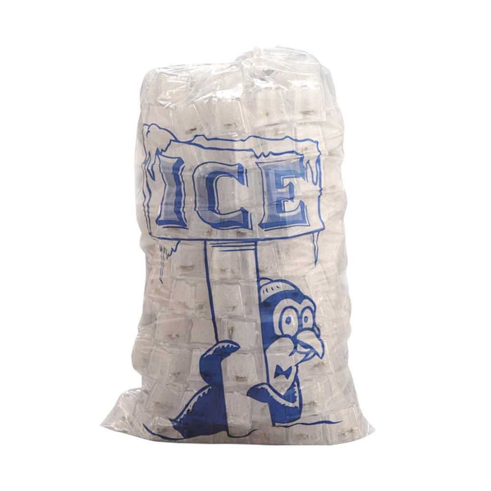 Penguin Print Flat / Loose Ice Bag