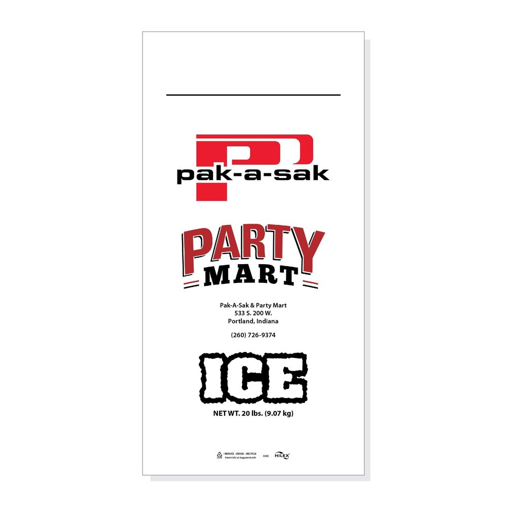 Pak a Sak Print Drawstring Ice Bag