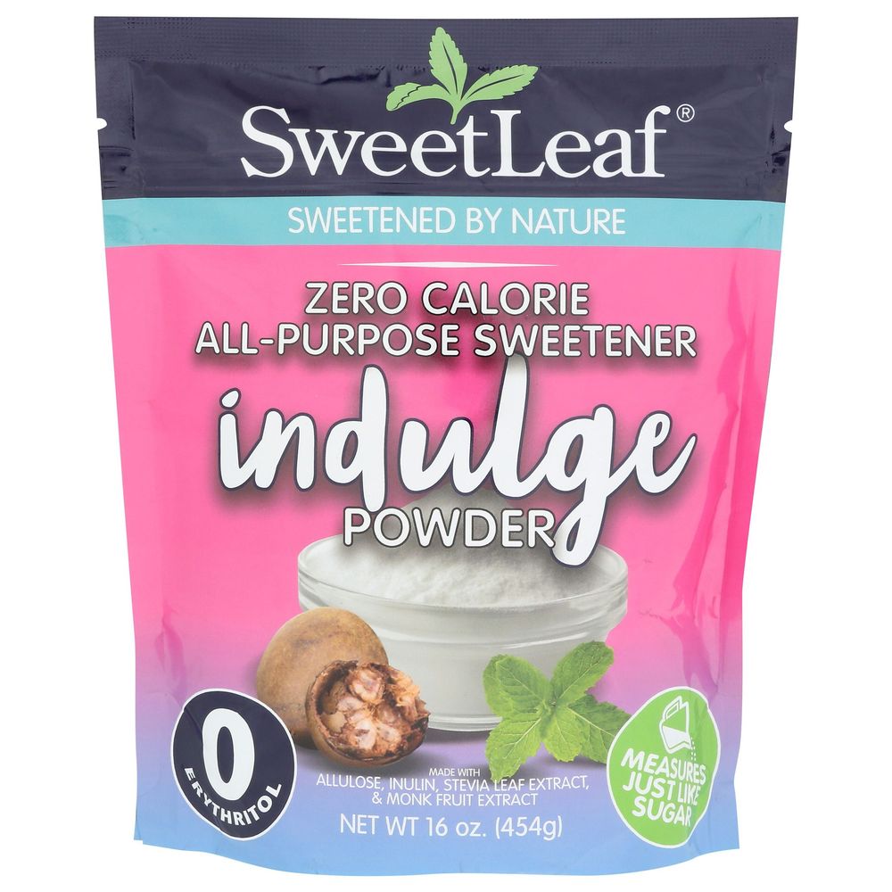 Sweetleaf Indulge Zero Calorie All Purpose Sweetener, 16 Ounce -- 6 Per Case