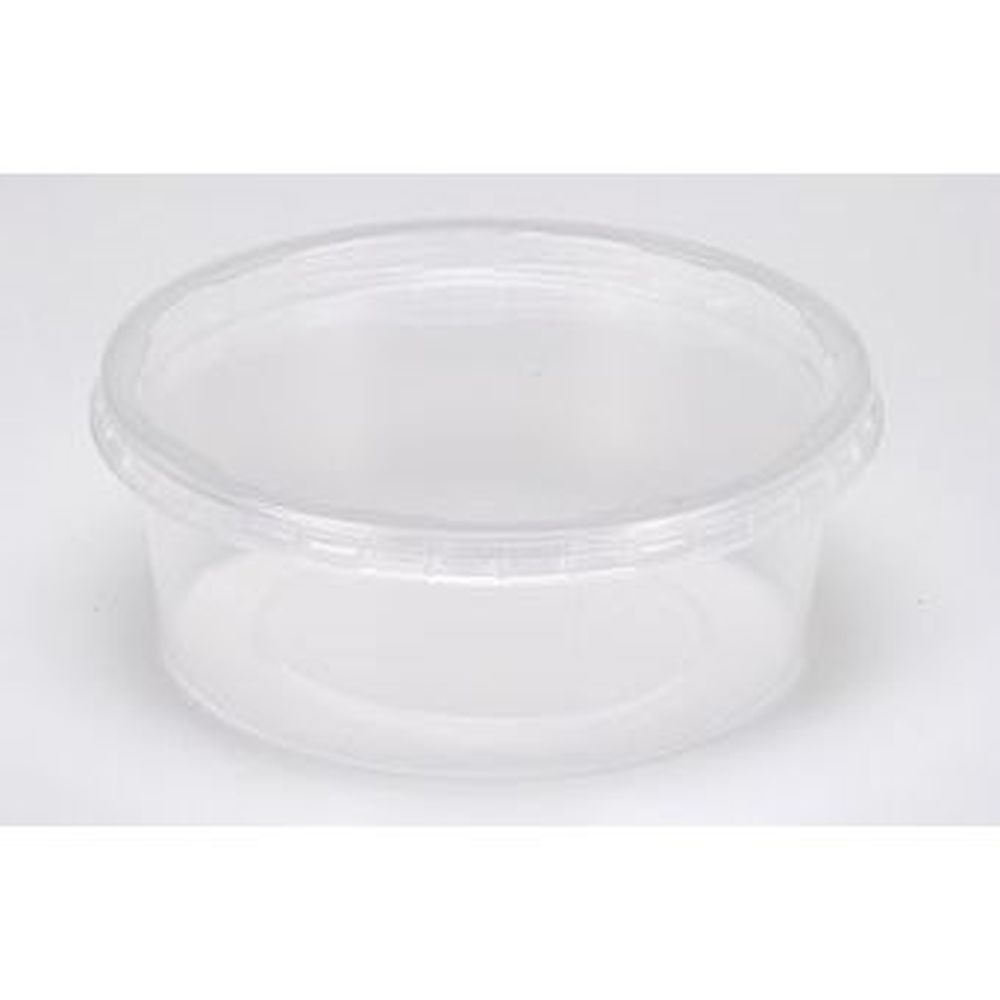 MicroLite Polypropylene Clear Deli Cup and Lid 12 Ounce