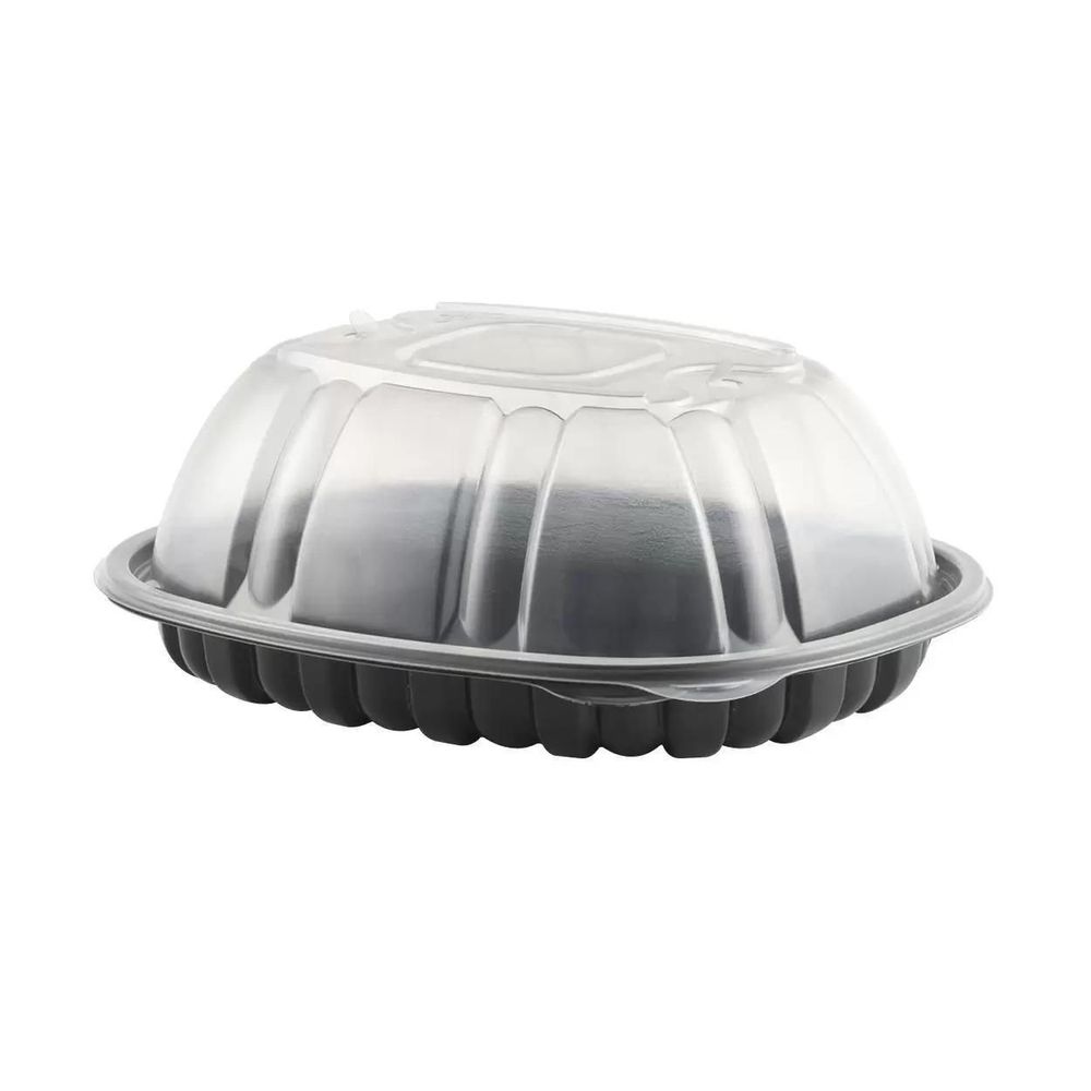 Nature’s Best Polypropylene Large Roaster with Black Base and Clear Lid