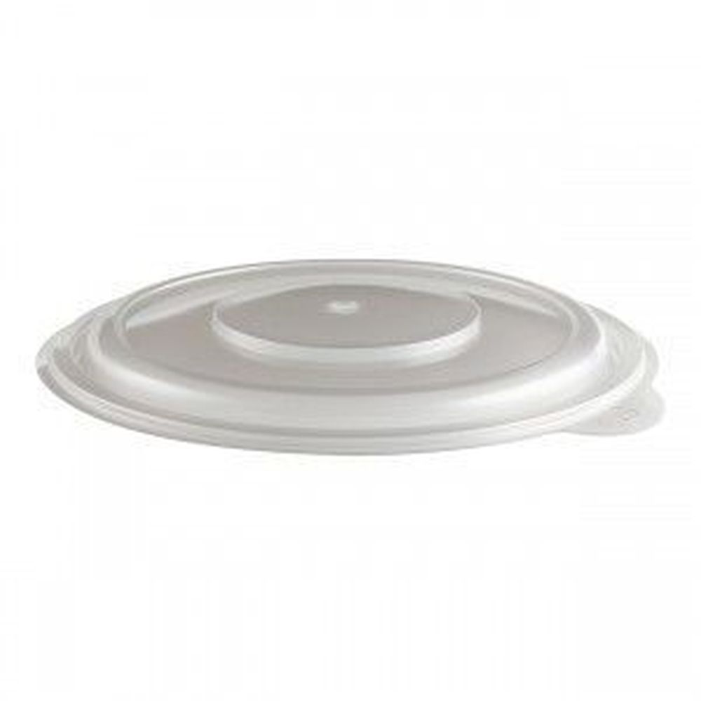 Polypropylene Microwavable Clear Anti-Fog Vented Lid for Incredi-Bowls 7.25 inch