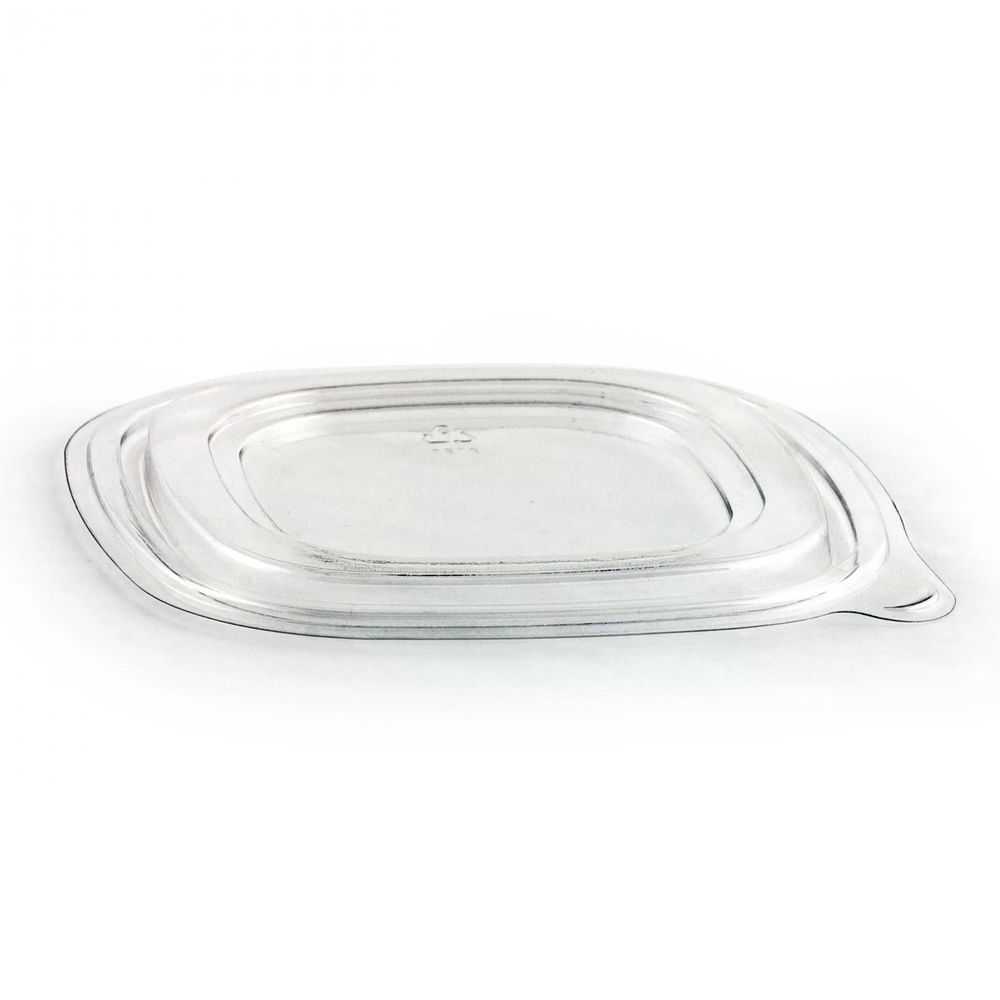 Crystal Classics RPET Flat Square Bowl Lid Only