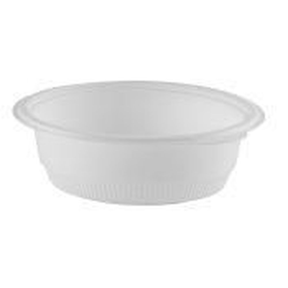 Incredi-Bowls Polypropylene Round Microwavable Natural Bowl 28 Ounce
