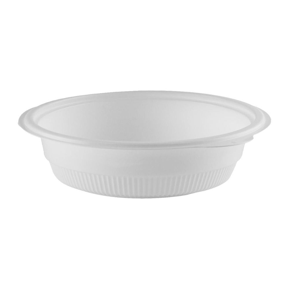 Incredi-Bowls Polypropylene Round Microwavable Natural Bowl 24 Ounce