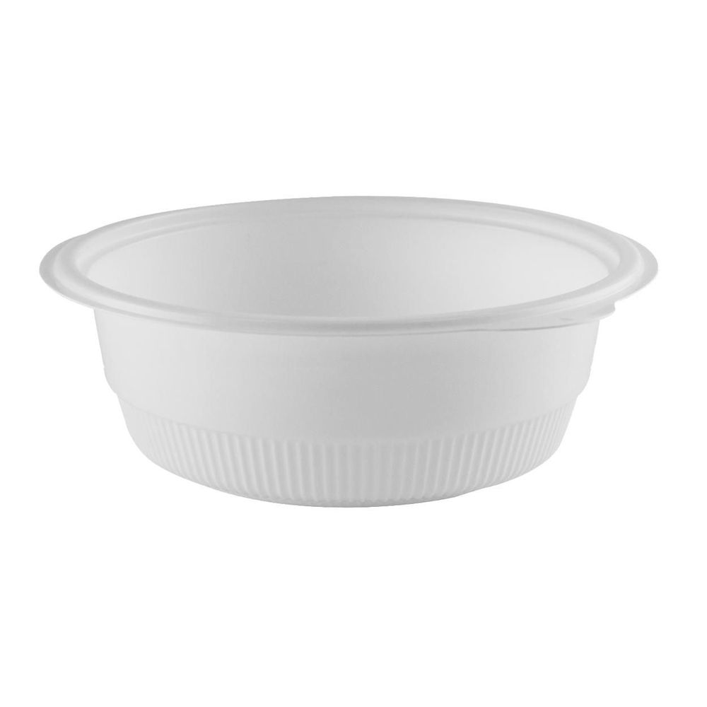 Incredi-Bowls Polypropylene Round Microwavable Natural Bowl