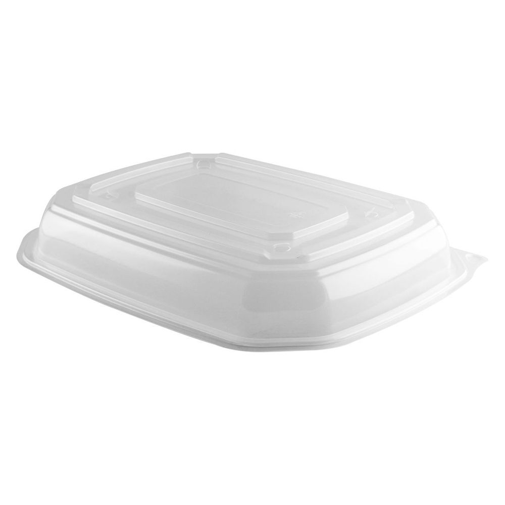Mega Meal Junior Polypropylene Clear Anti-Fog Microwavable Lid Only
