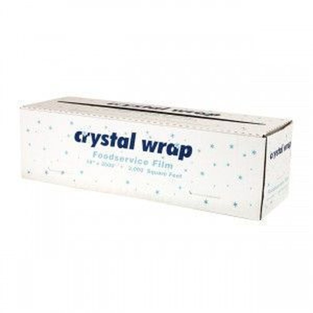 Crystal Wrap Cling Film Roll with Cutter Box