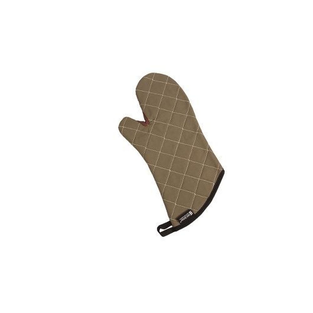 San Jamar 17 Inch Tan Bestguard With Kevlar Webguard Oven Mitt, 2 Count
