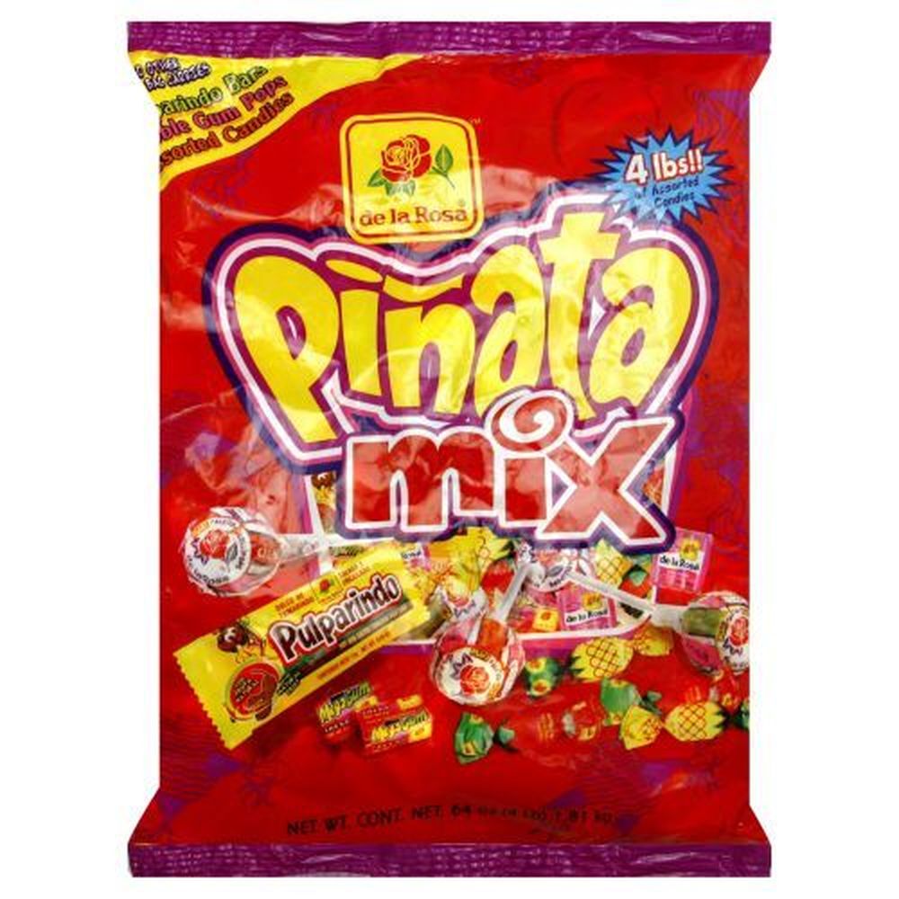 De La Rosa Pinata Mix Candy, 4 Pound -- 6 Per Case