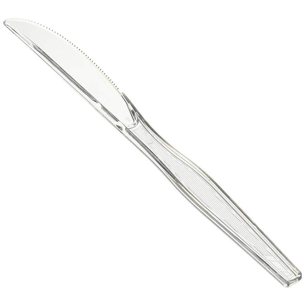 Wna King Packaging Clear Polystyrene Extra Heavy Weight Knife -- 1000 Per Case