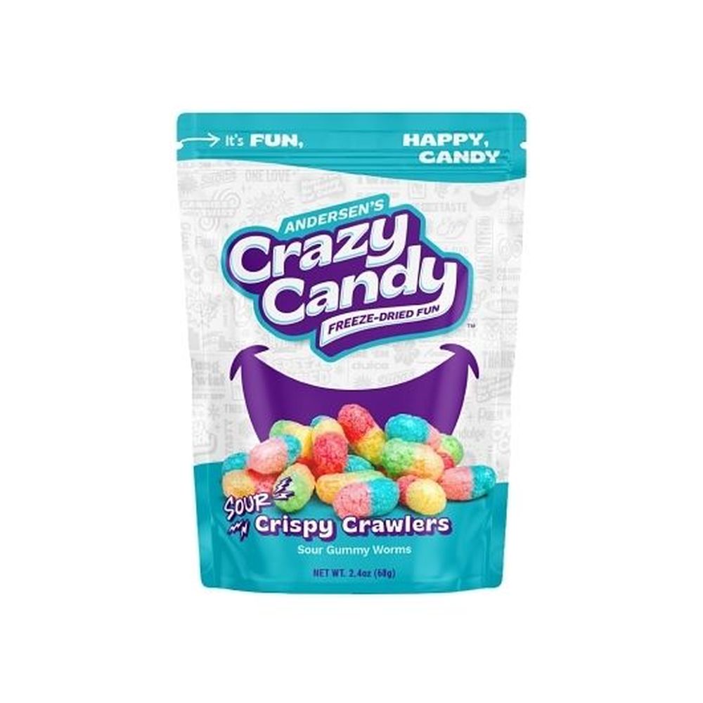 Sour Crispy Crawlers Gummy Worms
