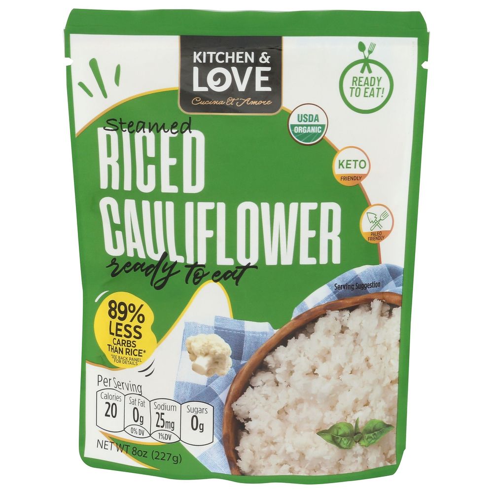 Riced Cauliflower - Ready to Eat