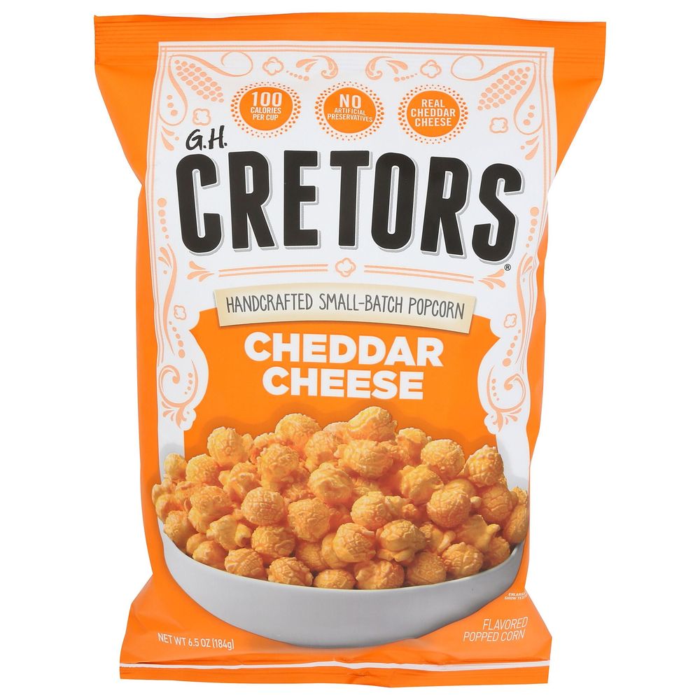 G.h. Cretors Cheddar Cheese Popcorn, 6.5 Ounce -- 12 Per Case
