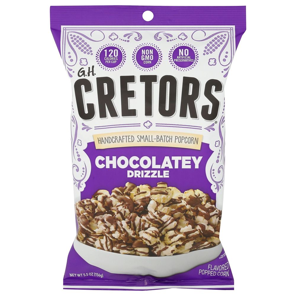G.h. Cretors Dark Chocolatey Drizzle Popcorn, 5.5 Ounce -- 12 Per Case