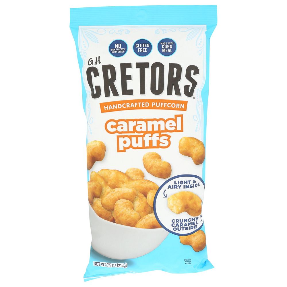 G.h. Cretors Caramel Puffs Snack, 7.5 Ounce -- 12 Per Case