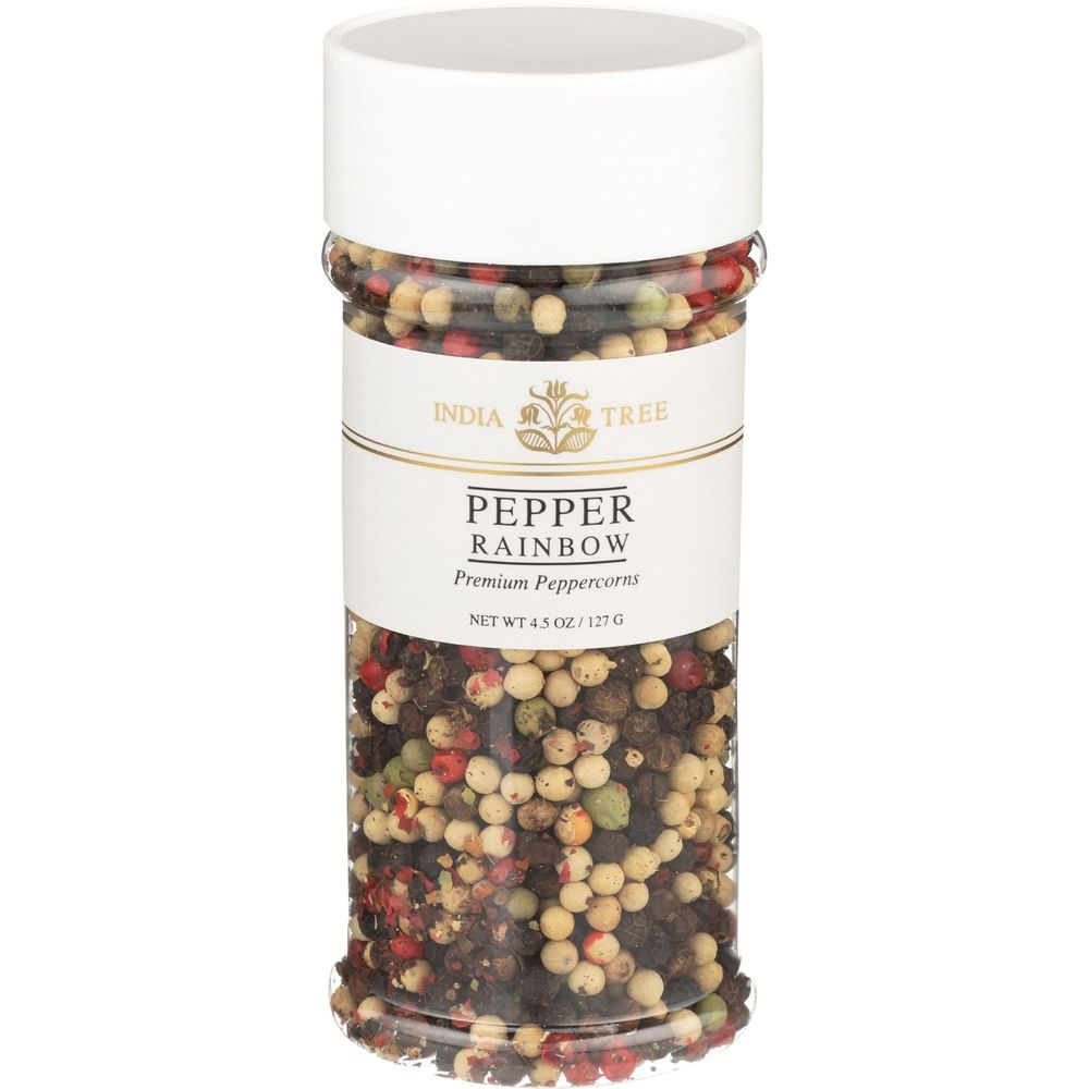 India Tree Rainbow Whole Peppercorns, 4.5 Ounce -- 6 Per Case