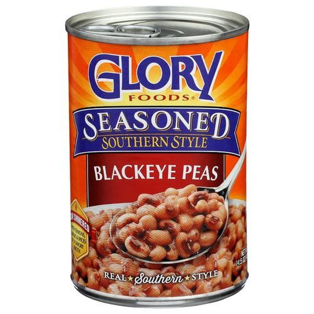 Glory Foods Southern Style Seasoned Blackeye Peas, 15 Ounce -- 12 Per Case