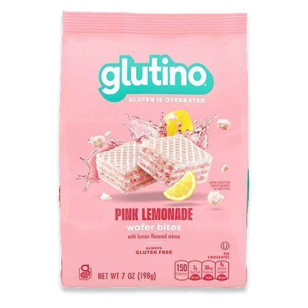 Gluten-Free Pink Lemonade Wafer Bites