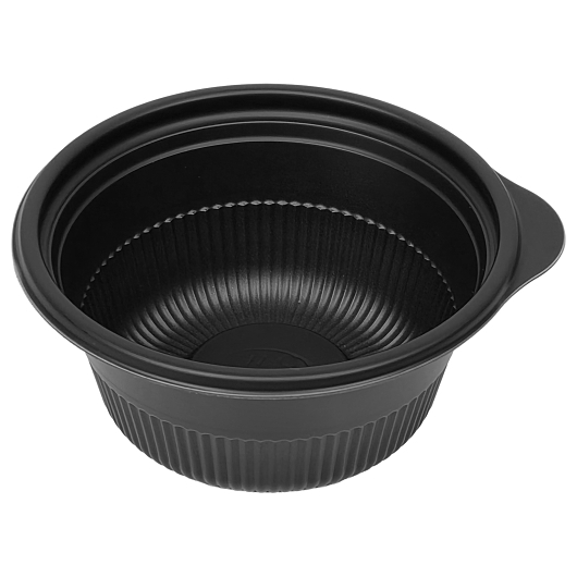 D & W Fine Pack Plastic Black Cruiser Bowl, 10 Ounce -- 500 Per Case