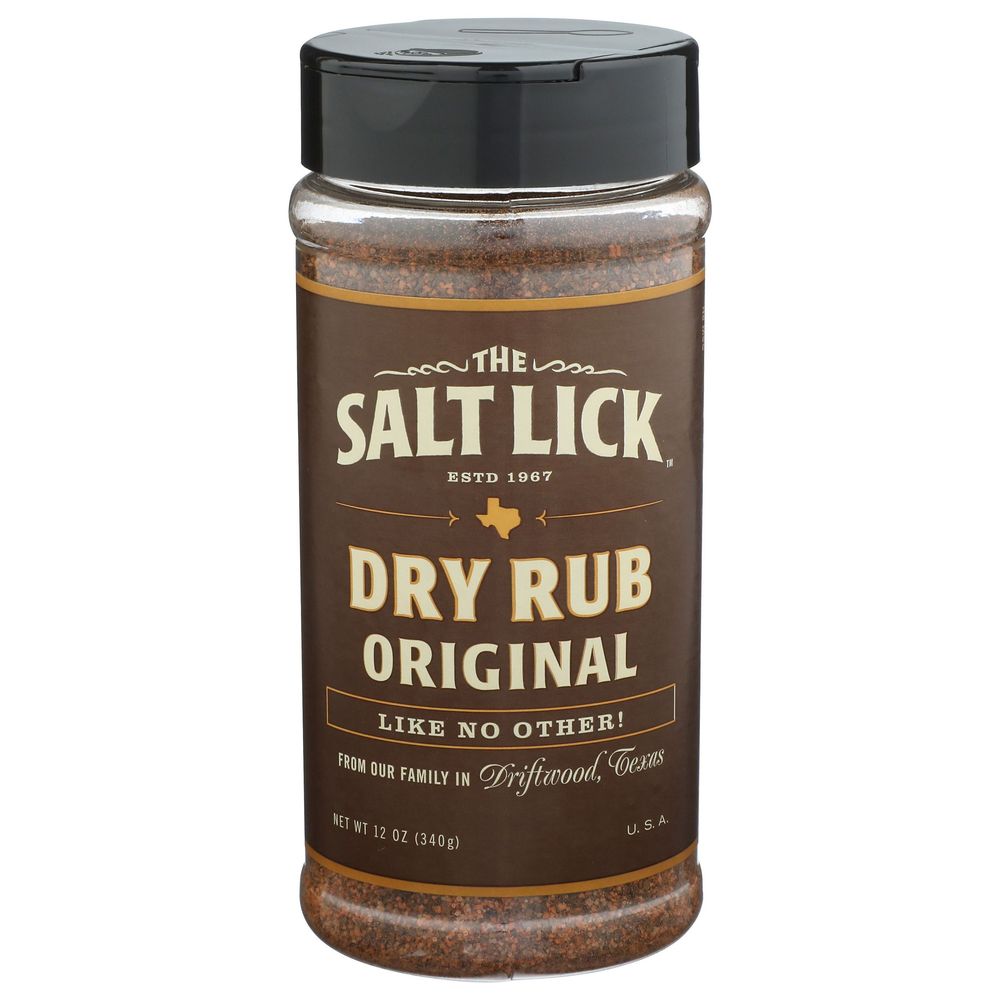 The Salt Lick Original Dry Rub, 12 Ounce -- 6 Per Case