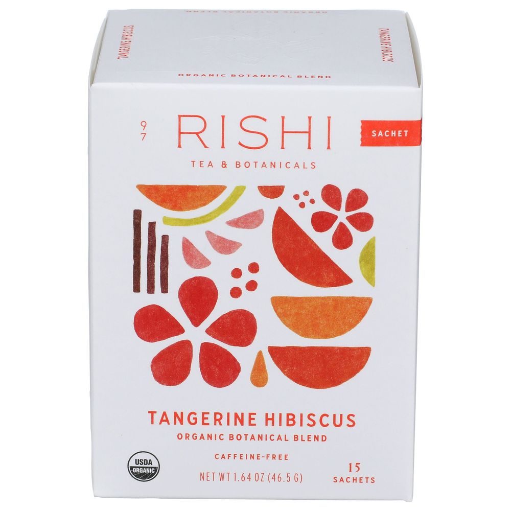 Organic Tangerine Hibiscus Botanical Tea