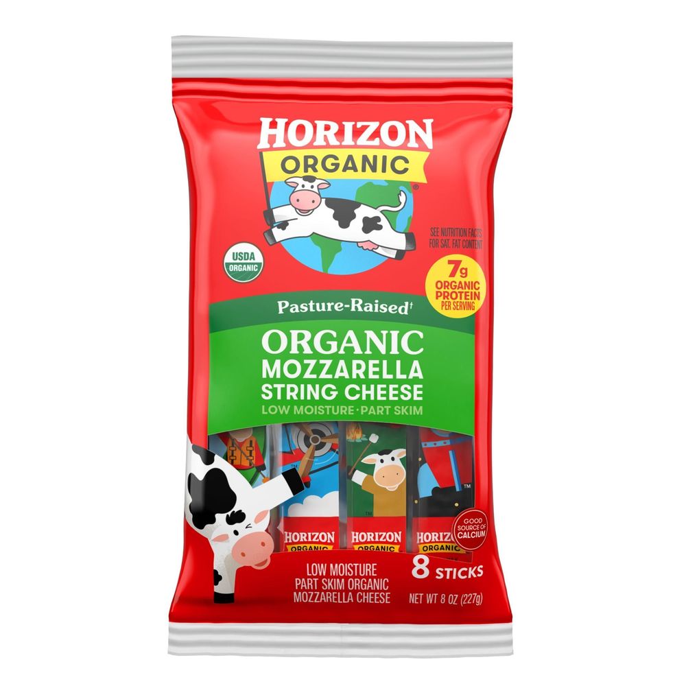 Organic Mozzarella String Cheese