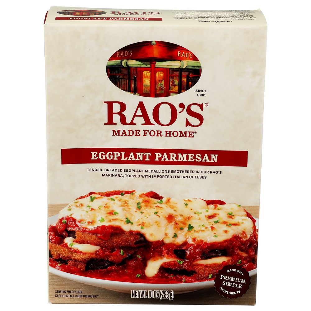 Rao's Homemade Eggplant Parmesan, 10 Ounce -- 8 Per Case
