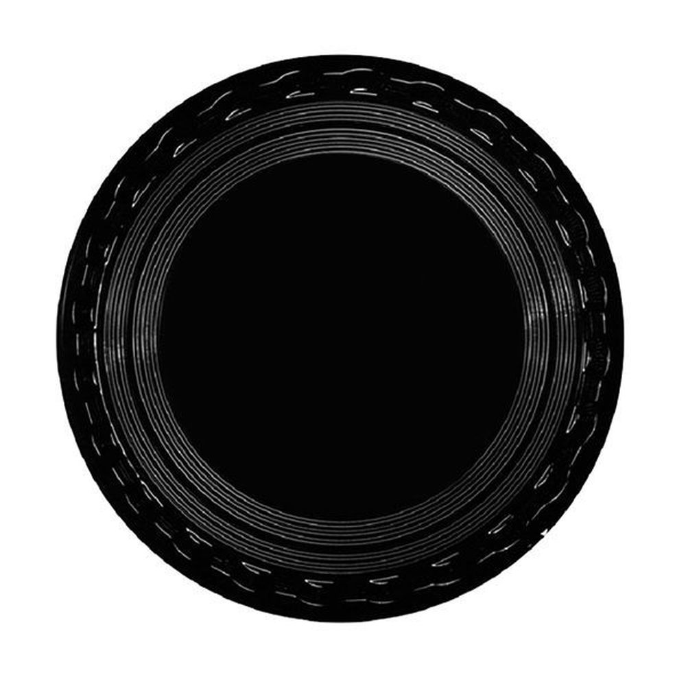 Black Round Serving Tray 16 inch
