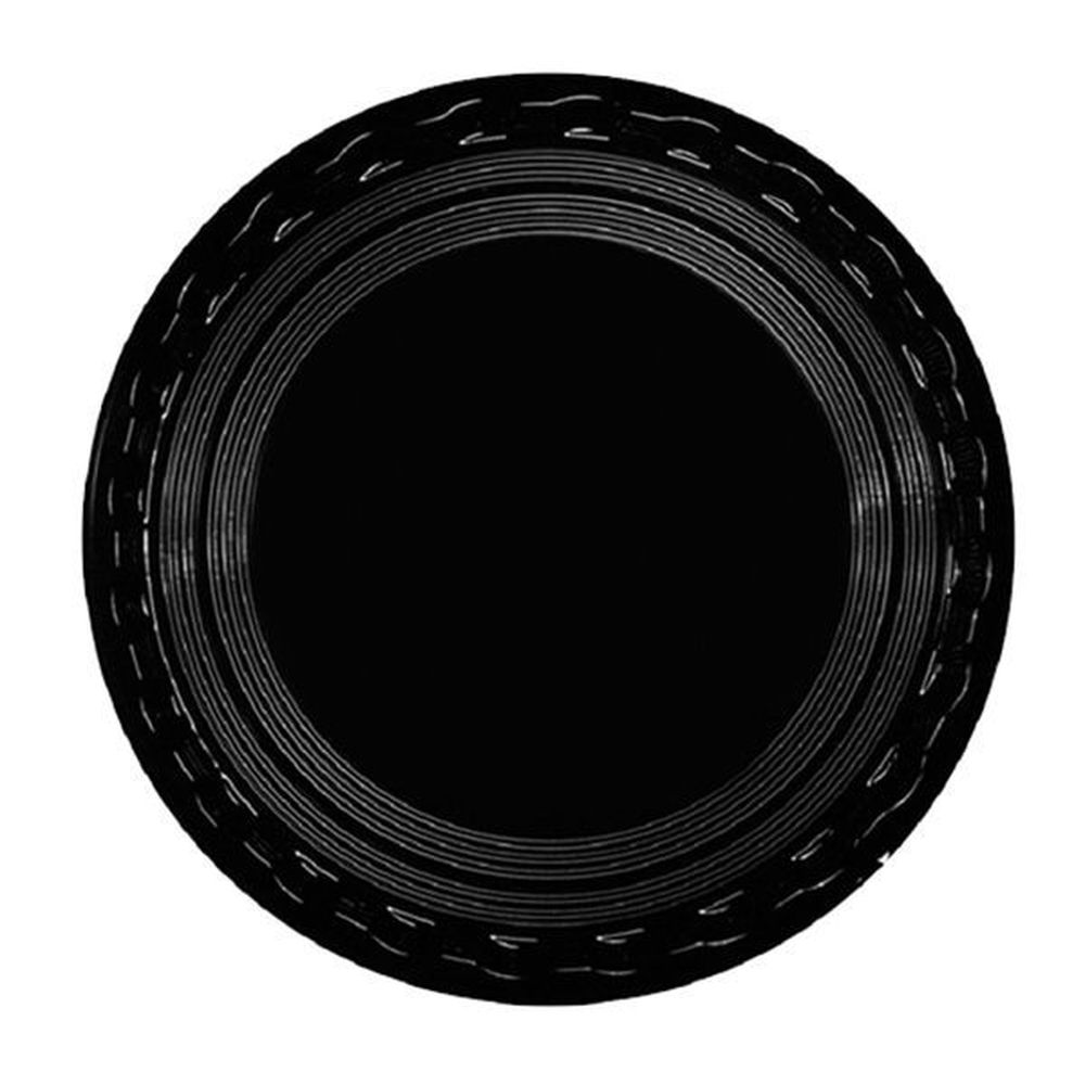 Black Round Serving Tray 12 inch