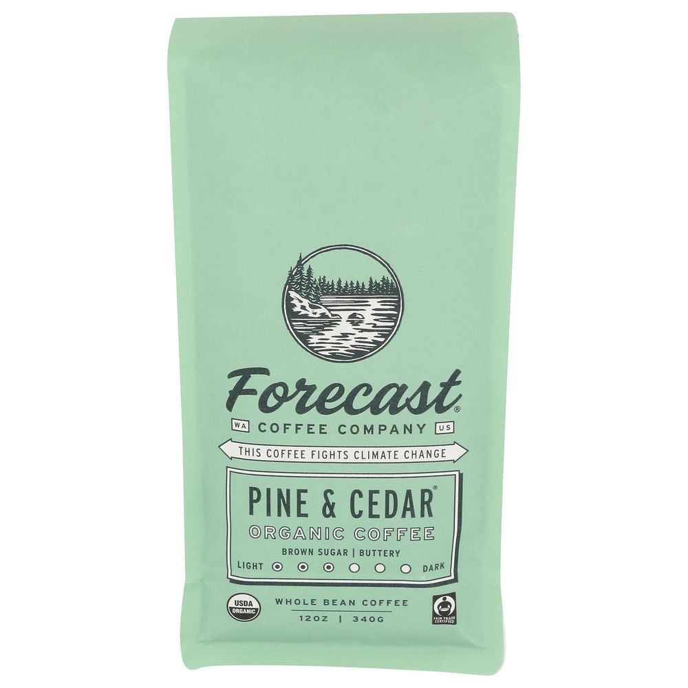 Organic Pine Cedar Whole Bean Coffee