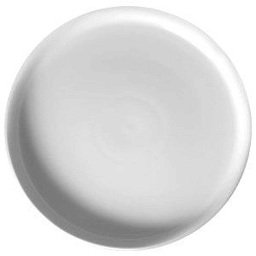 Ventana Porcelain White 10.5 Inch Round Shallow Stacking Dish, 12 Count