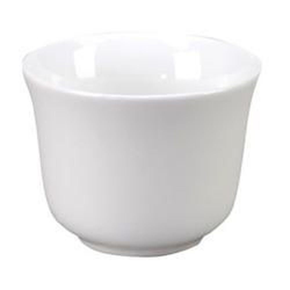 Rubicon White 4.5 Ounce Rolled Edge Chiese Tea Cup, 36 Count