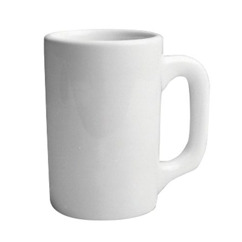 White 10 Ounce Beverage Mug, 24 count