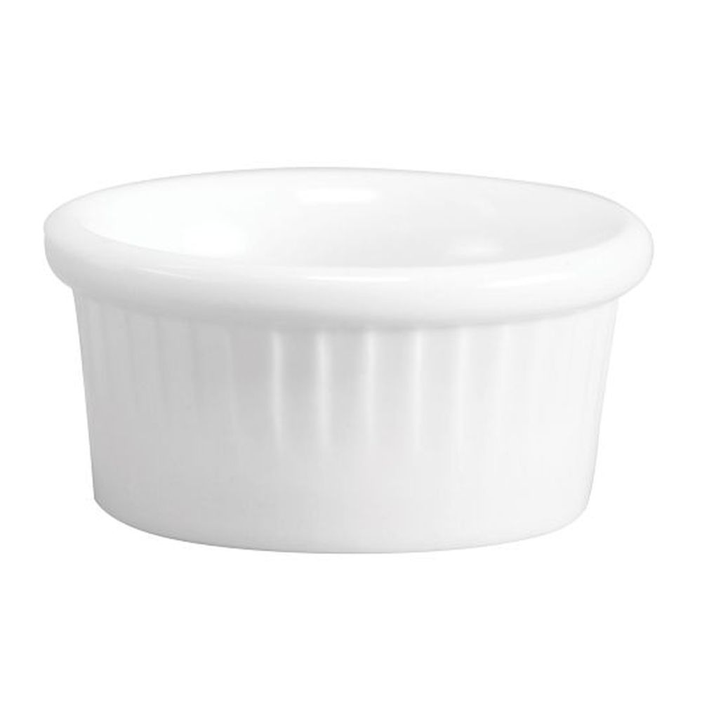 Hall China White 2 Ounce Fluted Ramekin, 36 Count