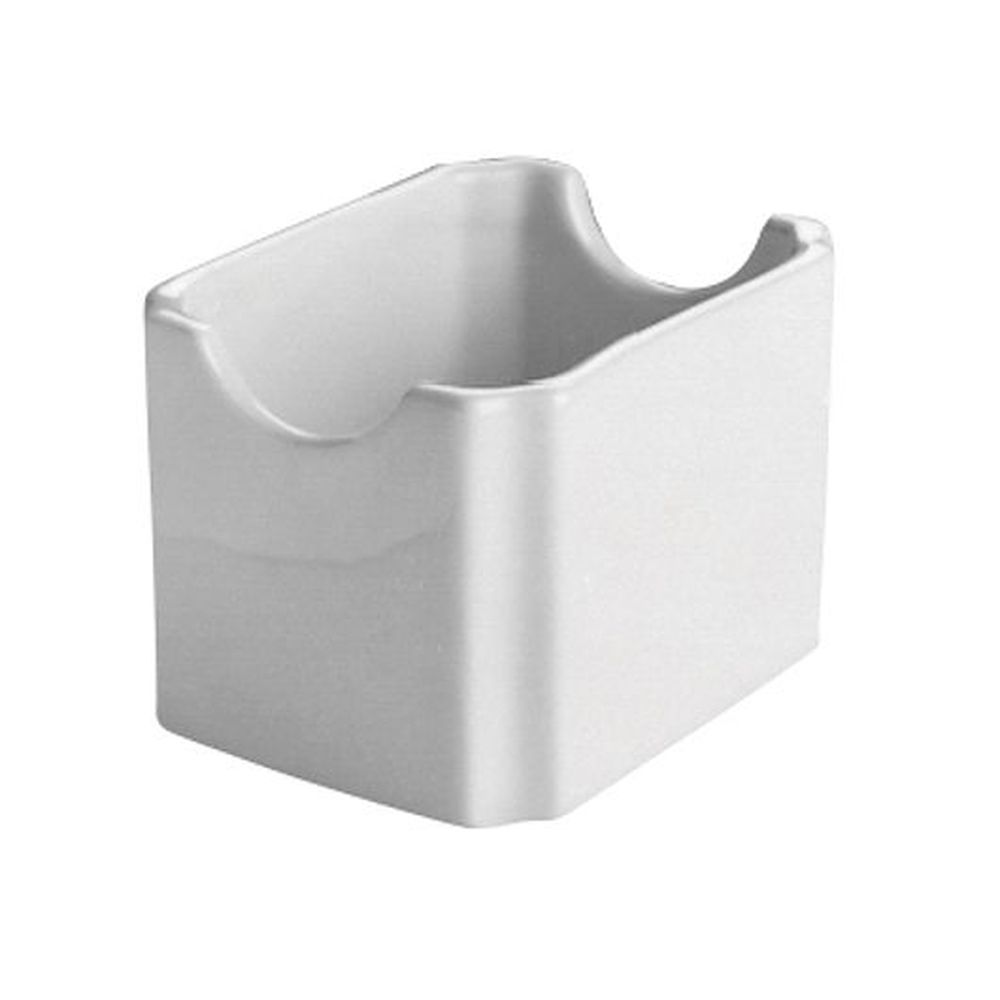 Hall China White Sugar Packet Holder, 24 Count