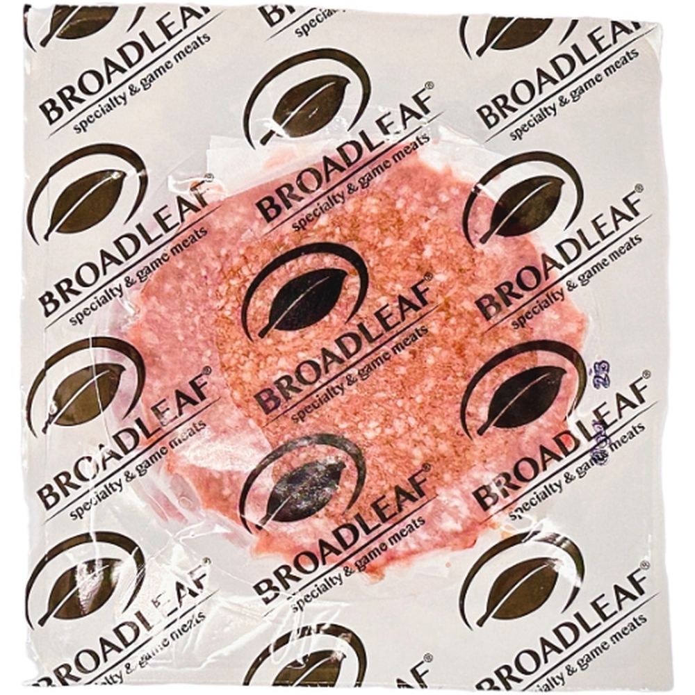Halal Raw Lamb Patty Round