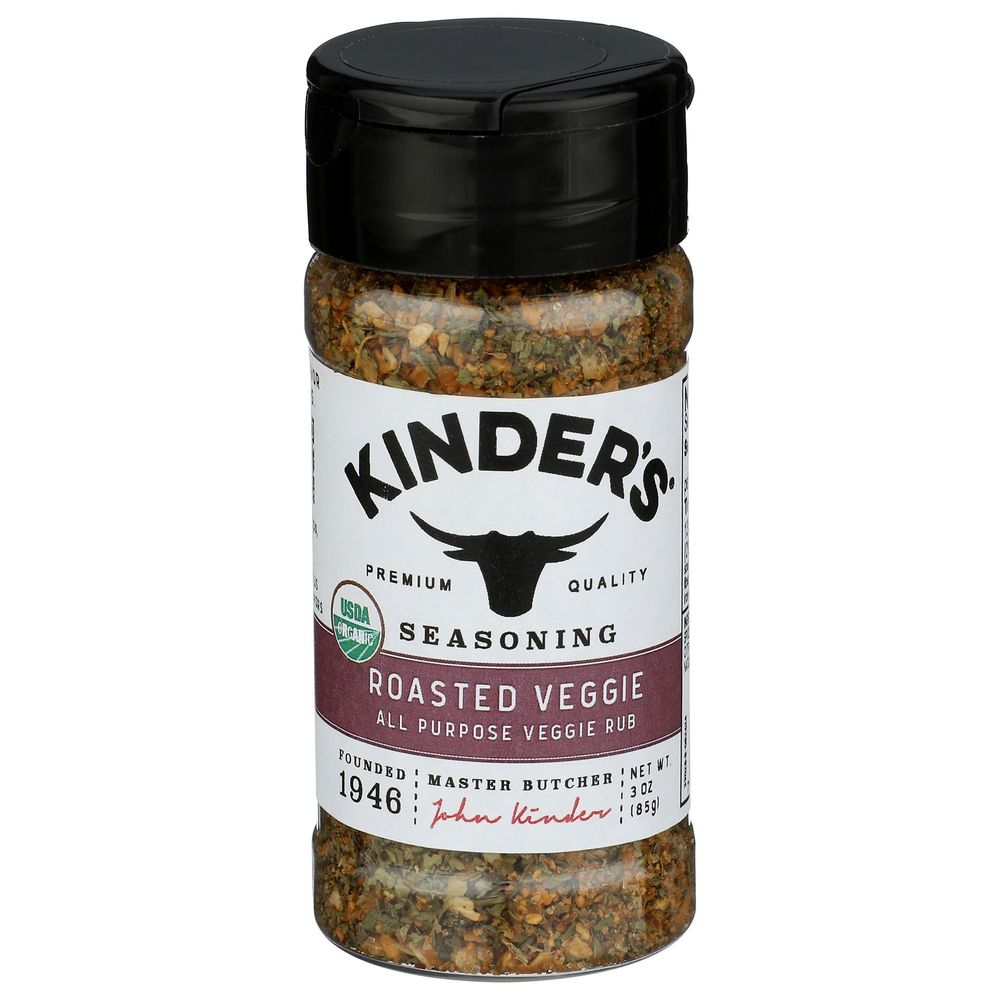 Kinder's Organic Roasted Veggie Seasoning, 3 Ounce -- 8 Per Case