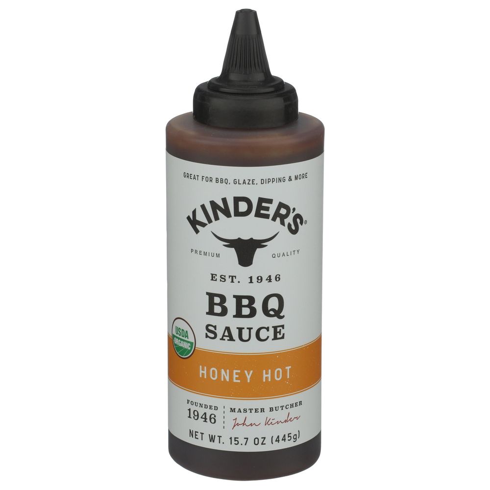 Organic Honey Hot BBQ Sauce