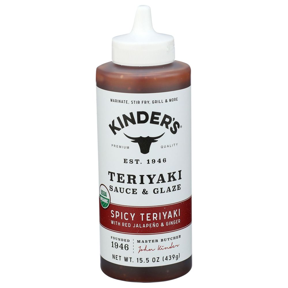 Organic Spicy Teriyaki Sauce and Glaze