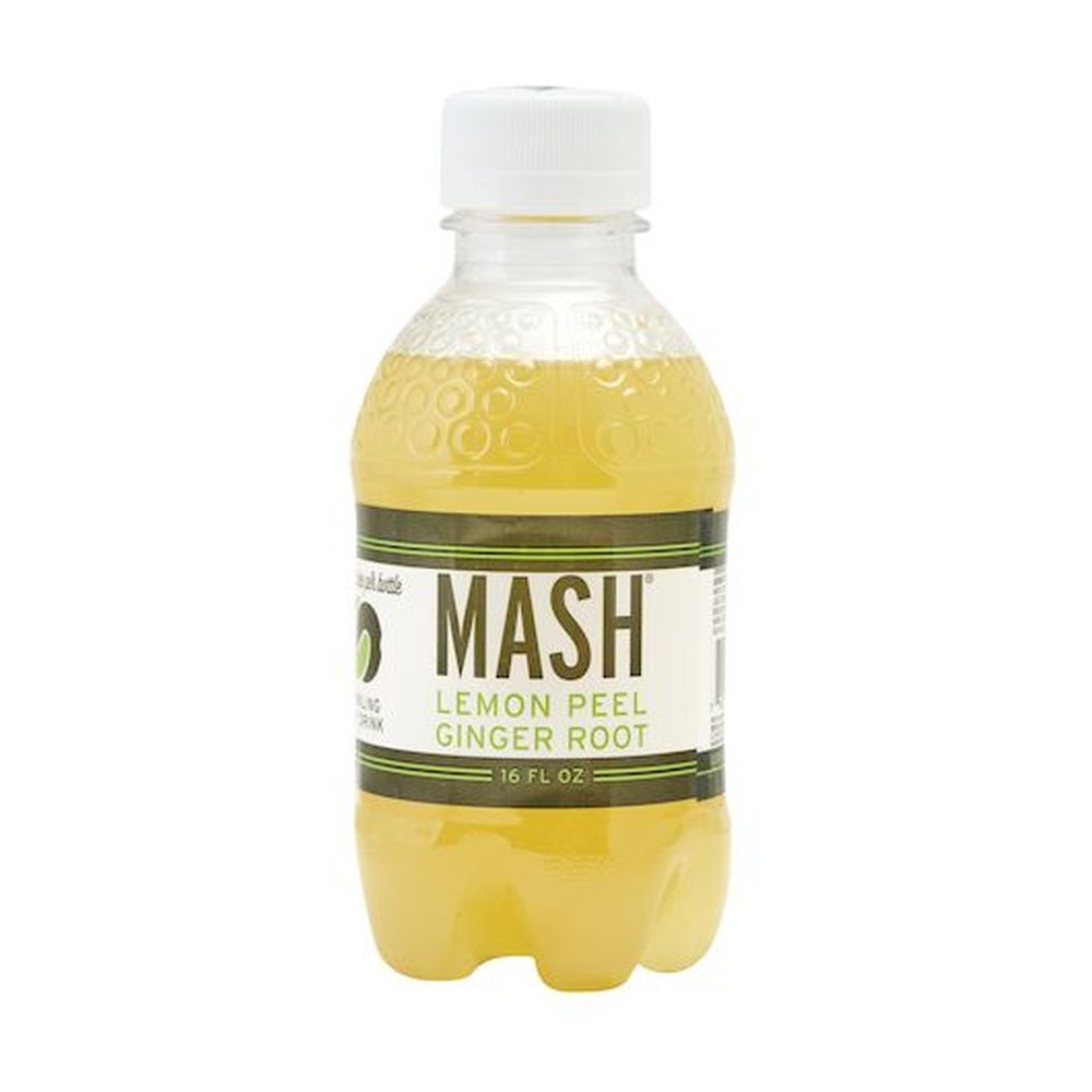 Mash Lemon Peel Ginger Root, 16 Fluid Ounce -- 12 Per Case